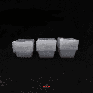 SKP Wave Pattern Disposable Square Plastic Food Container Set With Lid