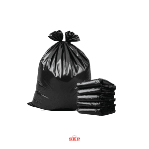 SKP 19"x19" Black Garbage Bag (100pcs/Pkt)
