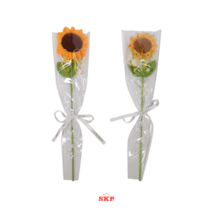 Knitted Sunflower Gift