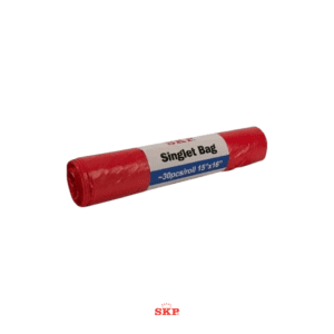 Small Red Singlet Bag Roll 15" x 16"