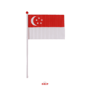 Singapore Handheld Flag